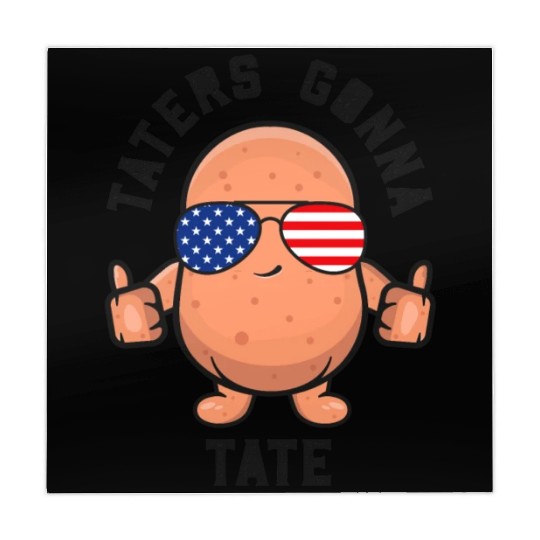 Taters Gonna Tate Potato Tater Tot Foodie Food Mahjong Mats