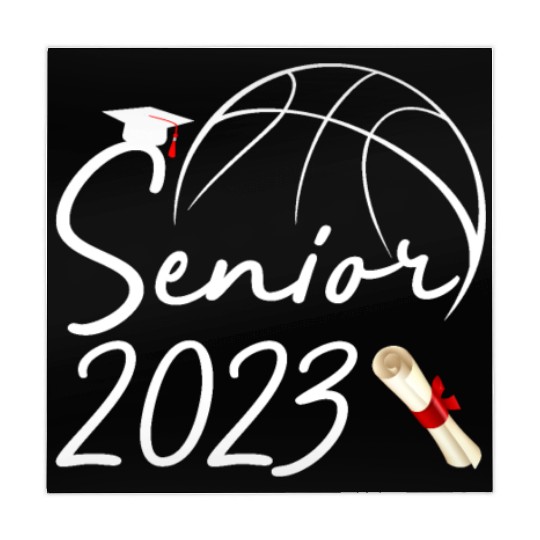 Graduate Senior Class 2023 Graduation Basketball Mahjong Mats