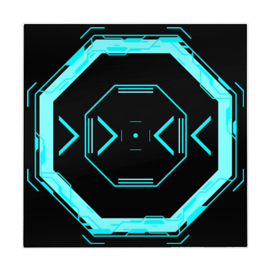 Cyberpunk teleporter 8 Mahjong Mats