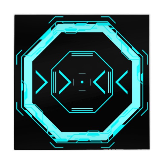 Cyberpunk teleporter 8 Mahjong Mats