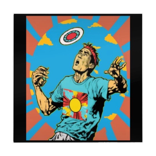 Ultimate Frisbee Retirement Appreciation Pop Art Mahjong Mats