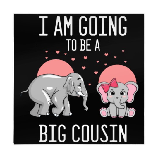 Humorous I'm Going To A Big Cousin Baby Mahjong Mats