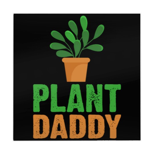 Plant Daddy Succulents Dad Funny for Landscapers Mahjong Mats