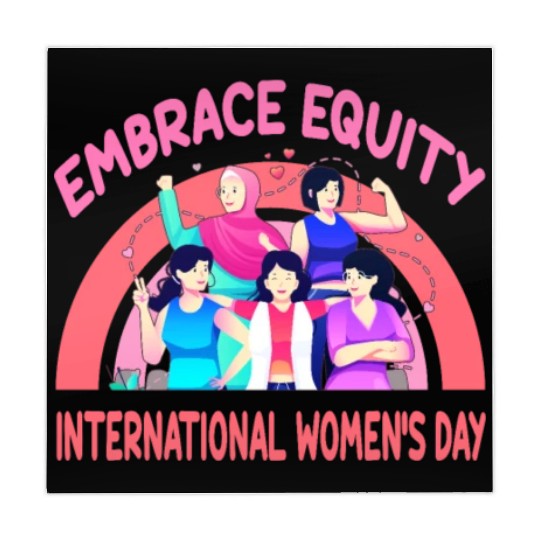 International Women's Day Embrace Equity Mahjong Mats