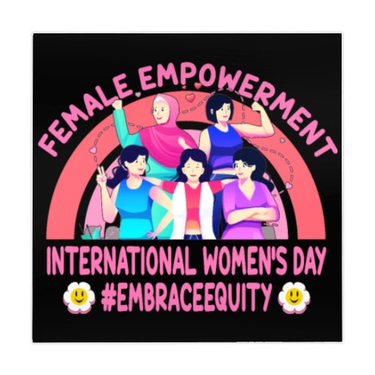 International Women's Day: Feminism Embrace Equity Mahjong Mats