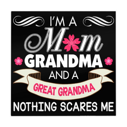 I'm A Mom Grandma Great Nothing Scares Me Mahjong Mats
