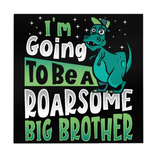 I'm Going To Be A Roarsome Big Brother Sibling Bro Mahjong Mats