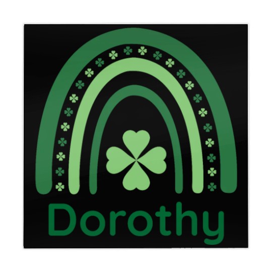 Dorothy Clover Charm Boho Rainbow Mahjong Mats