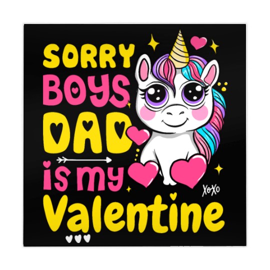 Sorry Boys Daddy Is My Valentine, Dad To Daughter Mahjong Mats