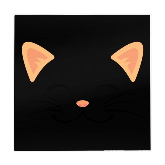 Floating Cat Face Mahjong Mats