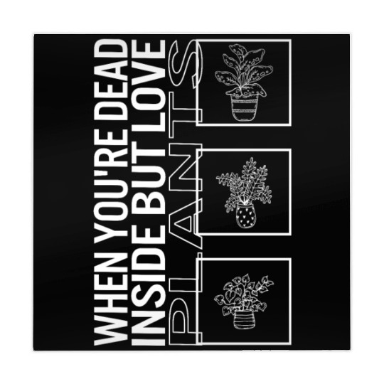 When You're Dead Inside But Love Plants, Garden Mahjong Mats