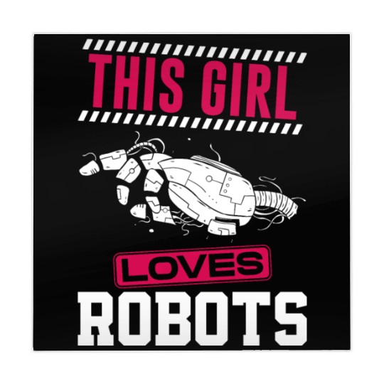 Robot Robotics Engineer Girl This Mahjong Mats