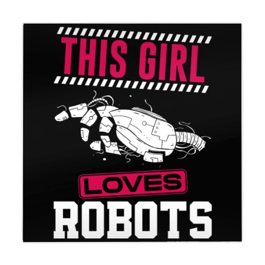 Robot Robotics Engineer Girl This Mahjong Mats