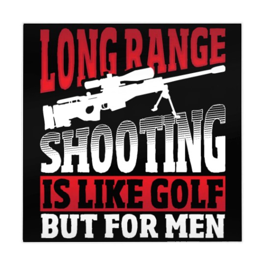 Long Range Shooting is Like Golf But For Men Mahjong Mats