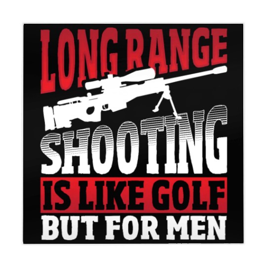 Long Range Shooting is Like Golf But For Men Mahjong Mats