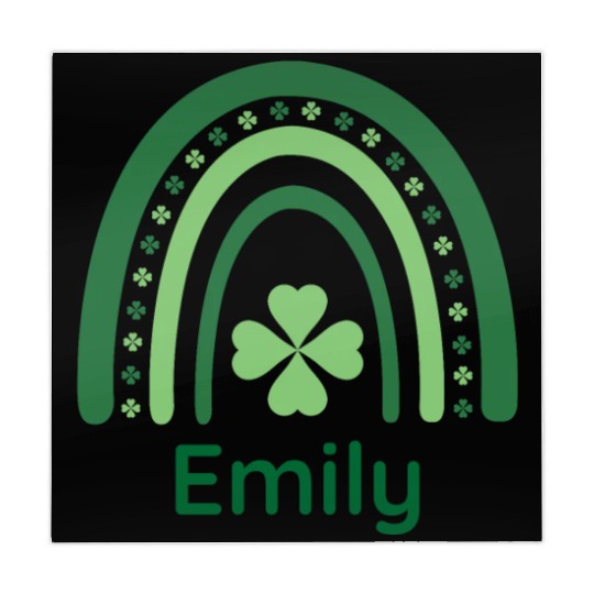 Emily Clover Charm Boho Rainbow Mahjong Mats