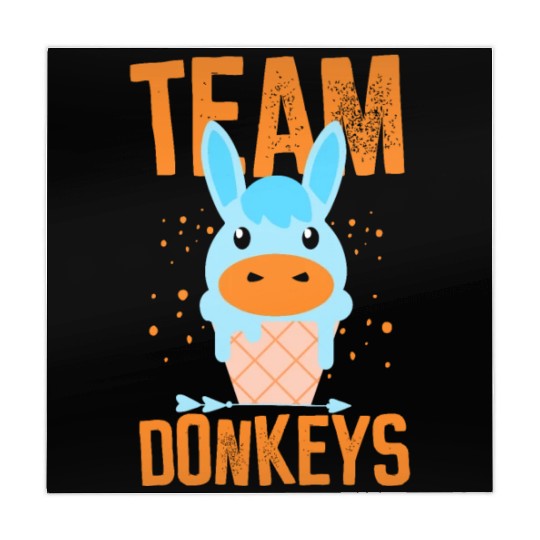Team Donkeys Lover Donkey Animal Farm Mahjong Mats