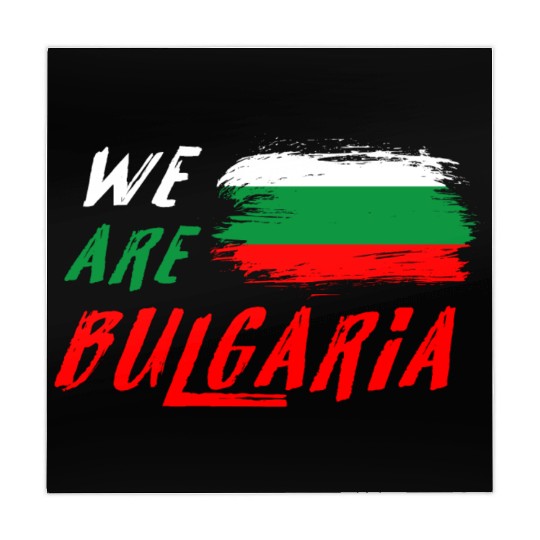 We are Bulgaria flag Mahjong Mats