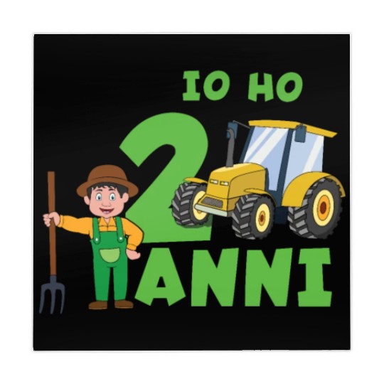 Already 2 Years Old Truck Farm Kid Farmer Tractor Mahjong Mats