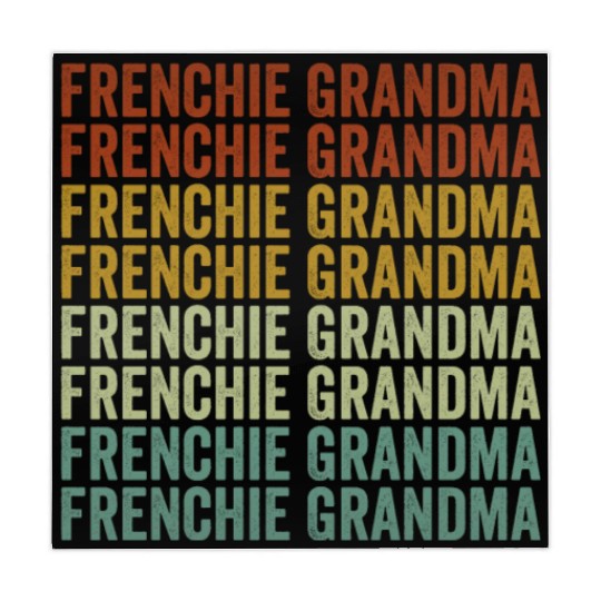 Frenchie Grandma Bulldog Lover French Bulldogs Mahjong Mats