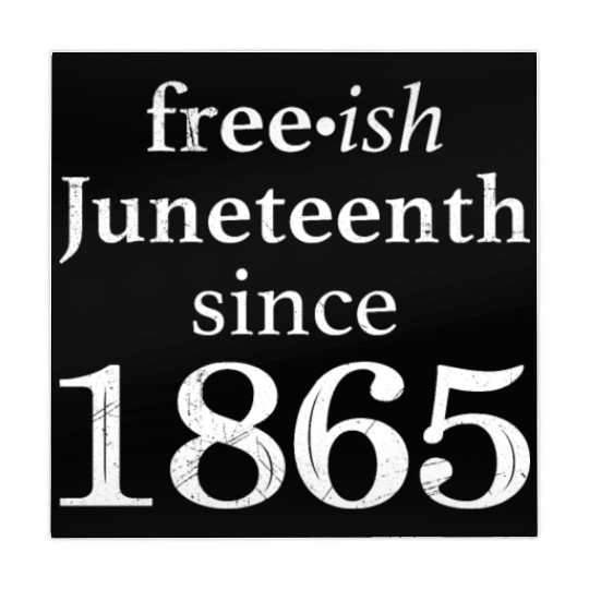 Juneteenth free since 1865 Black History US Africa Mahjong Mats