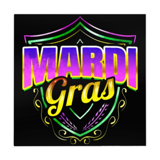 Logo Emblem Coat OF Arms For Mardi Gras Mahjong Mats