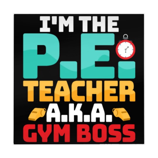 I'm The P.E. Teacher A.K.A. Gym Boss School Mahjong Mats