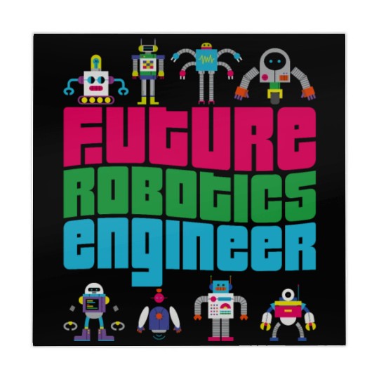 Robot Robotics Engineer Boy Girl Mahjong Mats