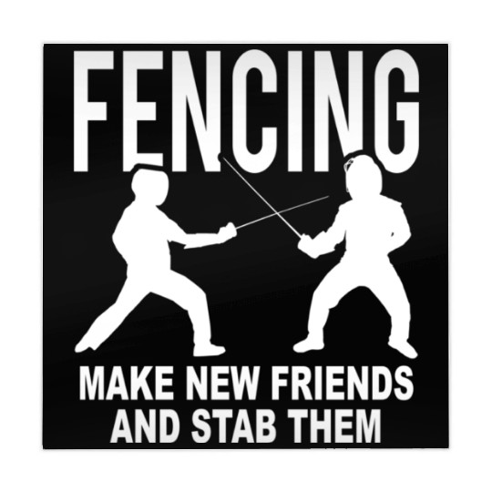 Fencing Make New Friends And Stab Them Mahjong Mats
