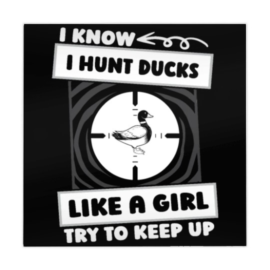 Duck Hunting Girl Mahjong Mats