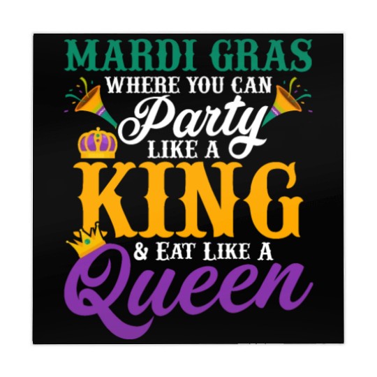 Mardi Gras Where You Can Party Like A King Parade Mahjong Mats