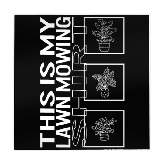 This Is My Lawn Mowing Mahjong Mats, Garden Plant