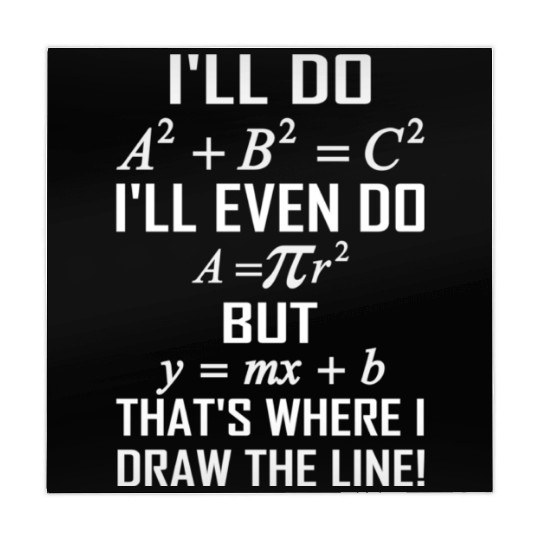 Funny Math Lover Gift Nerd Geek Gift Mahjong Mats