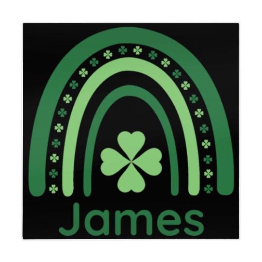 James Clover Charm Boho Rainbow Mahjong Mats