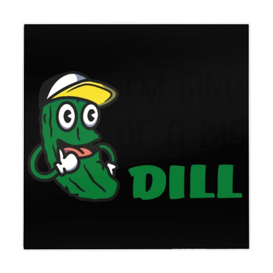 I'm Kind of a Big Dill Cute Pickle for Baby, Baby Mahjong Mats