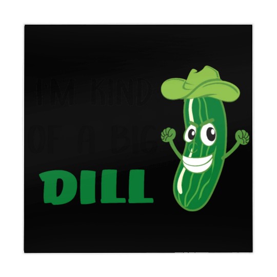 I'm Kind of a Big Dill Cute Pickle for Baby, Baby Mahjong Mats