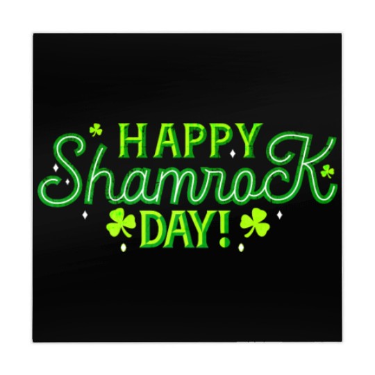 Funny St Patrick's Day Happy Shamrock Day Mahjong Mats