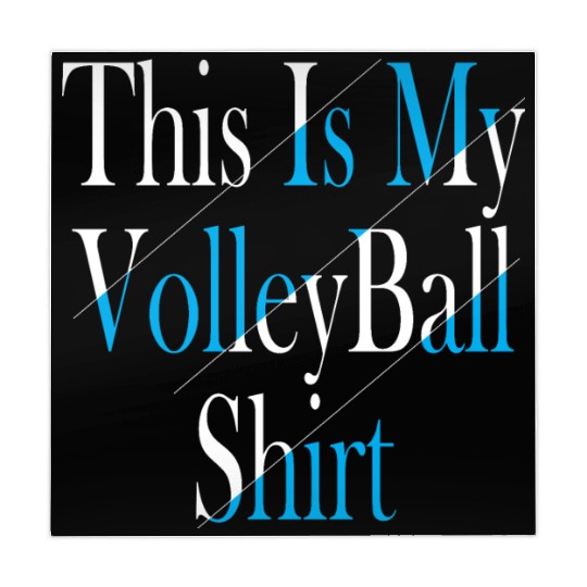 This Is My Volleyball Mahjong Mats