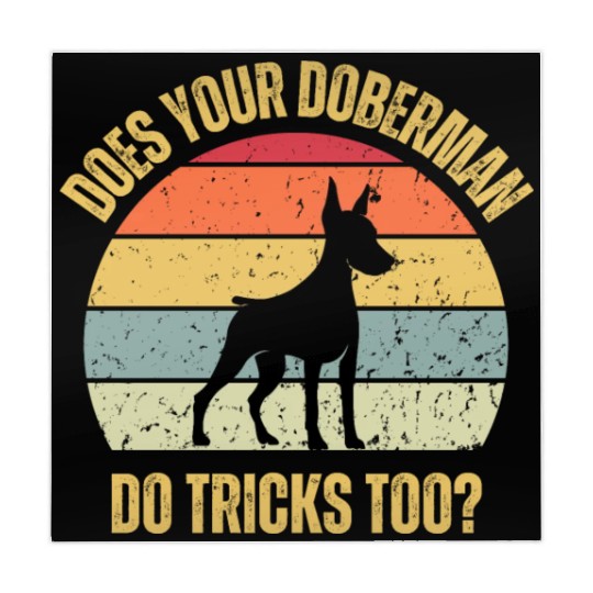 Does Your Doberman Do Tricks Too Mahjong Mats