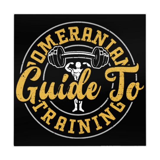 Pomeranian Guide To Training - Gym Mahjong Mats