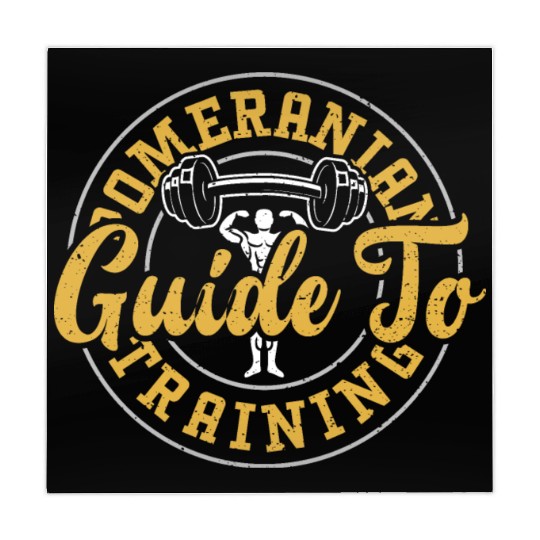 Pomeranian Guide To Training - Gym Mahjong Mats