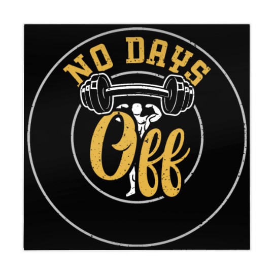 No Days Off - Gym Mahjong Mats