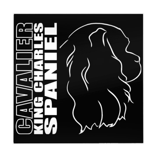 Cavalier King Charles Spaniel Profile dog mom Mahjong Mats