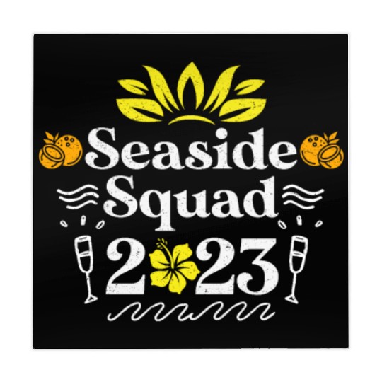 Seaside Squad 2023 Summer Vacation Spring Break Mahjong Mats