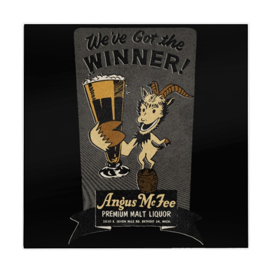 Vintage Detroit Malt Liquor Mahjong Mats