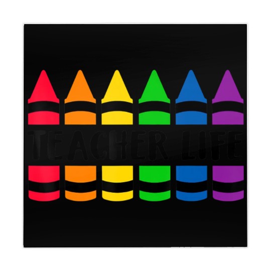 Teacher Life Crayon CRAY Teacher Mahjong Mats