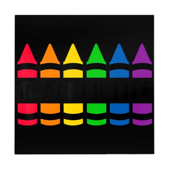 Teacher Life Crayon CRAY Teacher Mahjong Mats