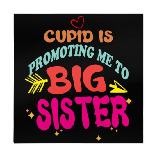 cupid is promoting me to big Sister Funny valentin Mahjong Mats
