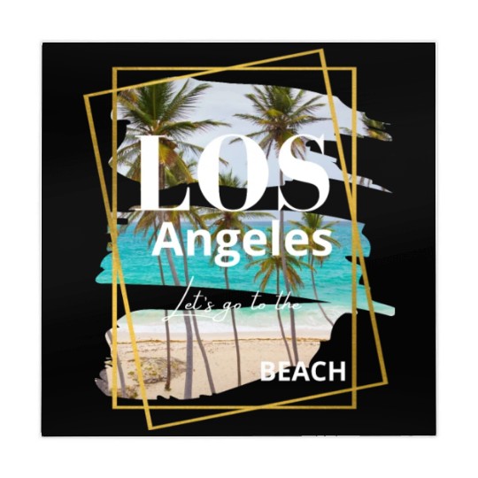 Los Angeles beach Mahjong Mats