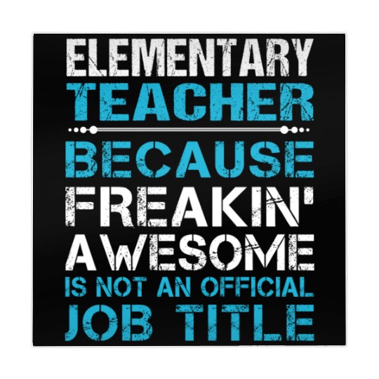 Elementary Teacher Mahjong Mats - Freaking Awesome Gift